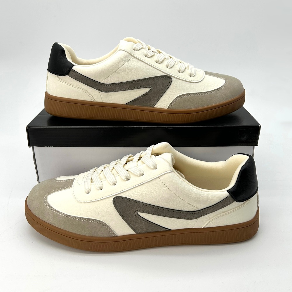DV Dolce Vita Voyage Size 11 Womens Sneakers Grey Off-White Gum Sole NEW